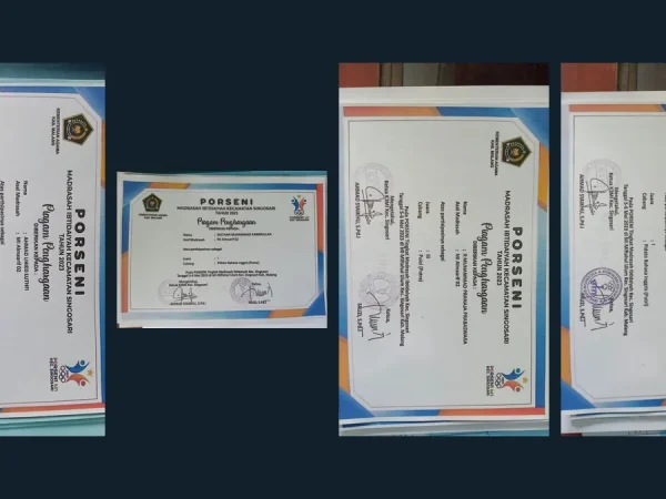Borong Delapan Gelar Sekaligus di PORSENI KKM MI Singosari 2023, Kontingen MIA 02 Tegaskan Prestasi Gemilang