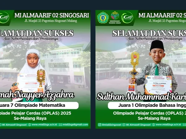 Olimpiade Pelajar OPLAS 2025: Siswa MIA 02 Raih Prestasi di Cabang Bahasa Inggris dan Matematika