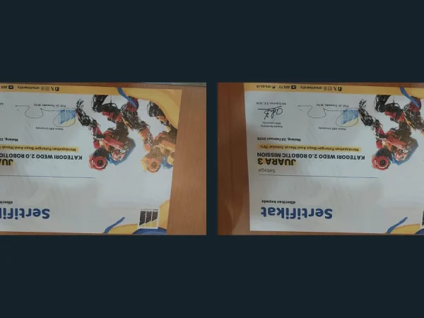 Kreativitas Teknologi Generasi Muda: Audevan Alif dan Nashiril Haq Raih Juara 3 Robotic Mission LP Ma’arif 2026