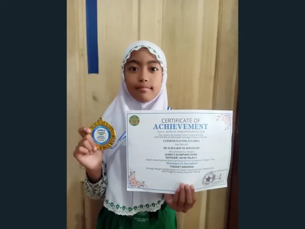 Torehan Membanggakan Tingkat Nasional: Fatimah Nayyer Azzahra Raih Juara 2 Olimpiade Sains Star Gemilang 2026