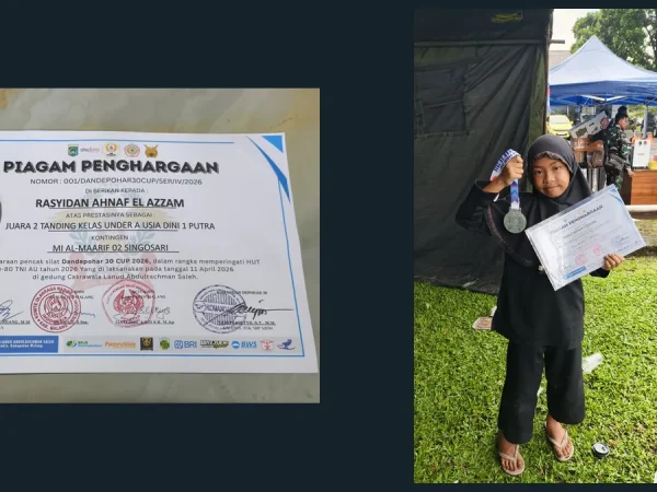 Pendekar Cilik MIA 02 Rebut Dua Gelar Juara Kejuaraan Pencak Silat Danlanud Abd. Saleh Cup 2026
