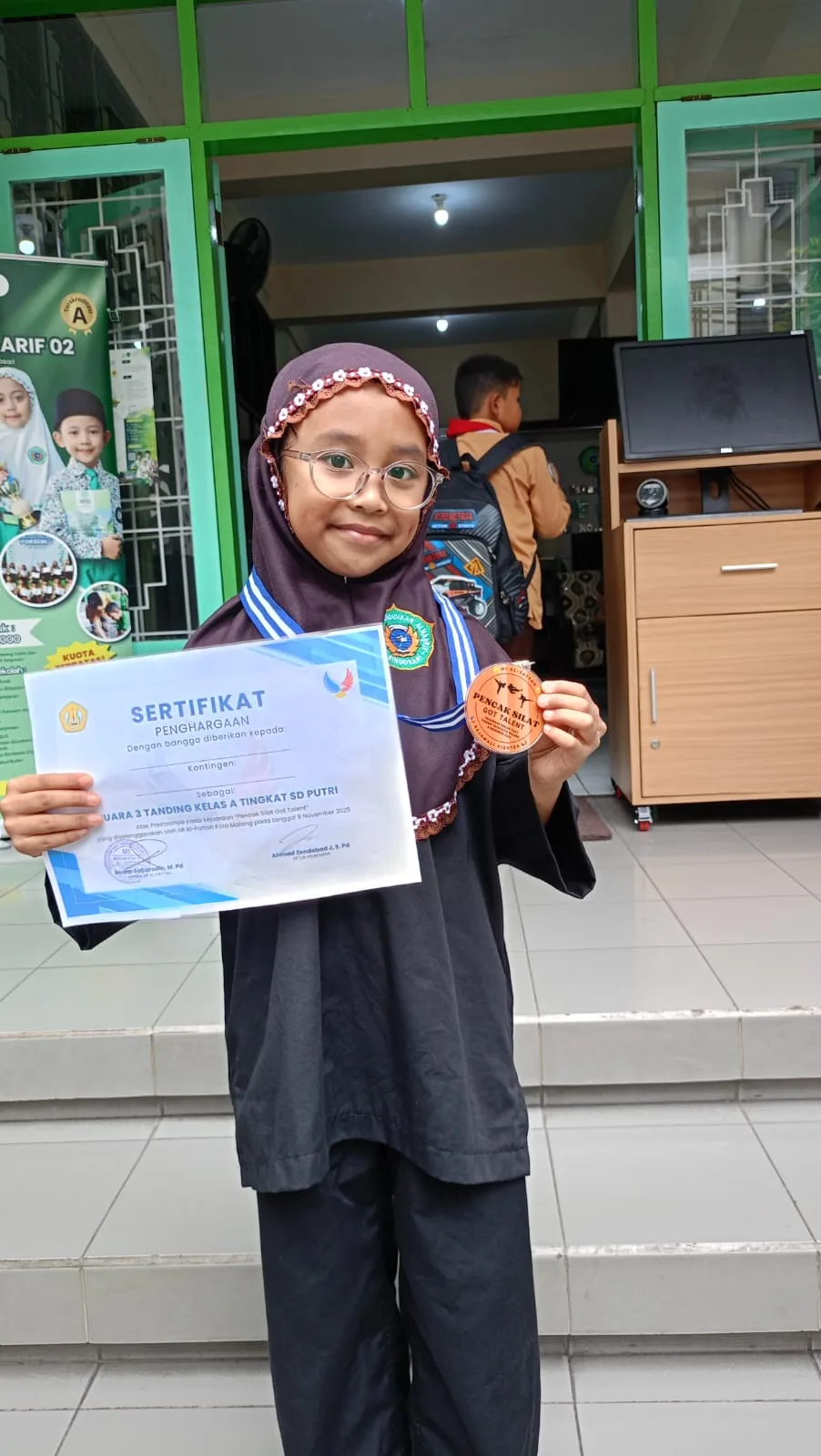 Prestasi Pencak Silat Go Talent MI Al Fattah Ayra Ramadhani