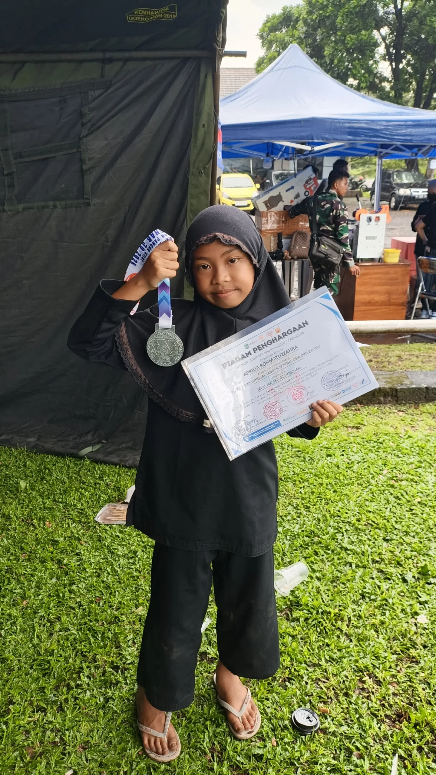 Prestasi Silat Danlanud Abd Saleh Cup 2026 Aprilia Rohmatuzzahra