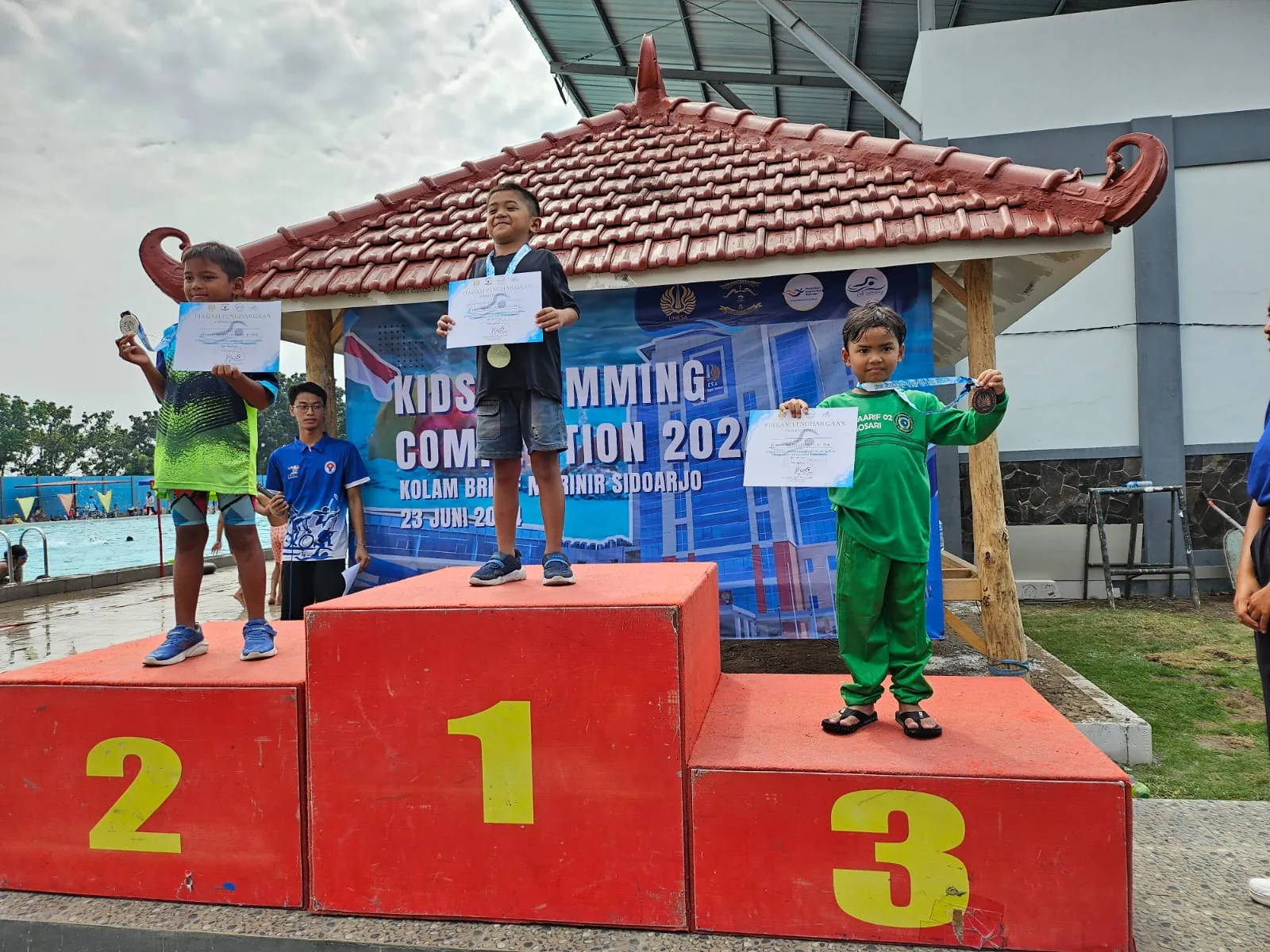 Dokumentasi Prestasi Muhammad Affan Nur Kahfi Renang Gaya Dada